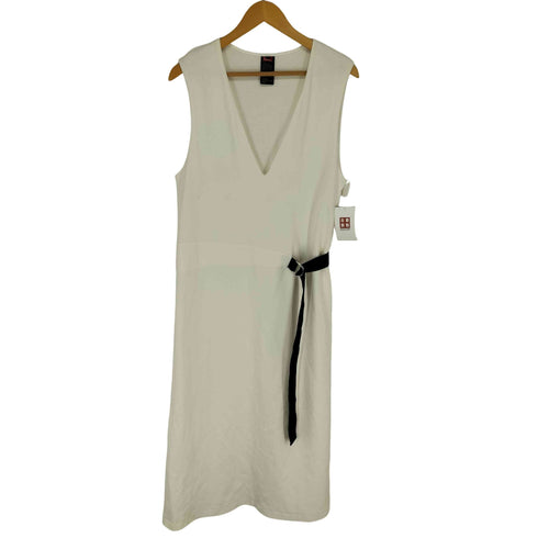 ダブルスタンダードクロージング DOUBLE STANDARD CLOTHING ベルト付ノースリーブワンピース レディース  38